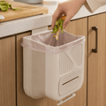 PristineSpace™️ Collapsible Hanging Compost Pail Bin